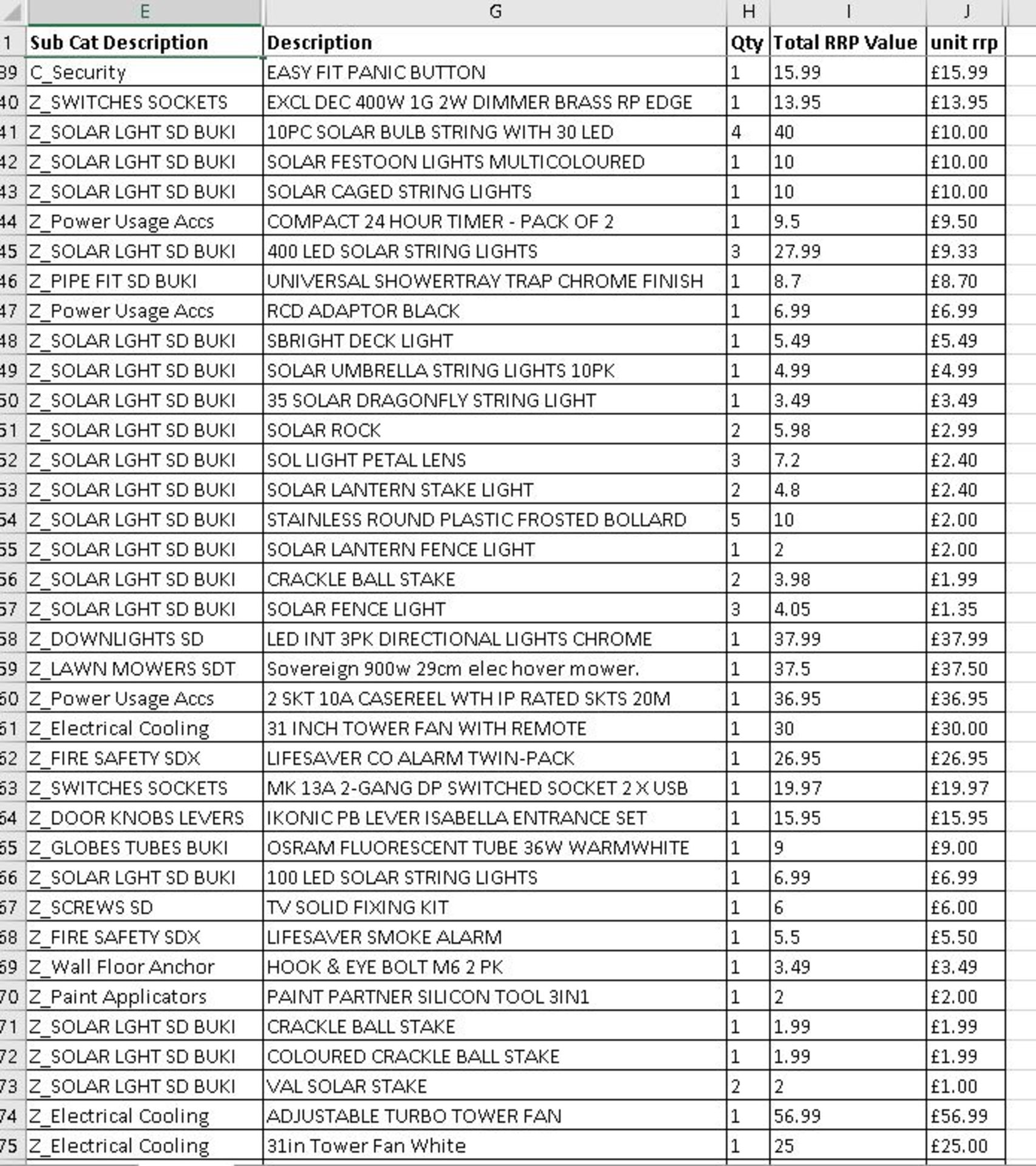 Untested Garden & Electrical Returns – Osram, Ikonic – 108 Items - RRP £1,398.44 - Image 5 of 7