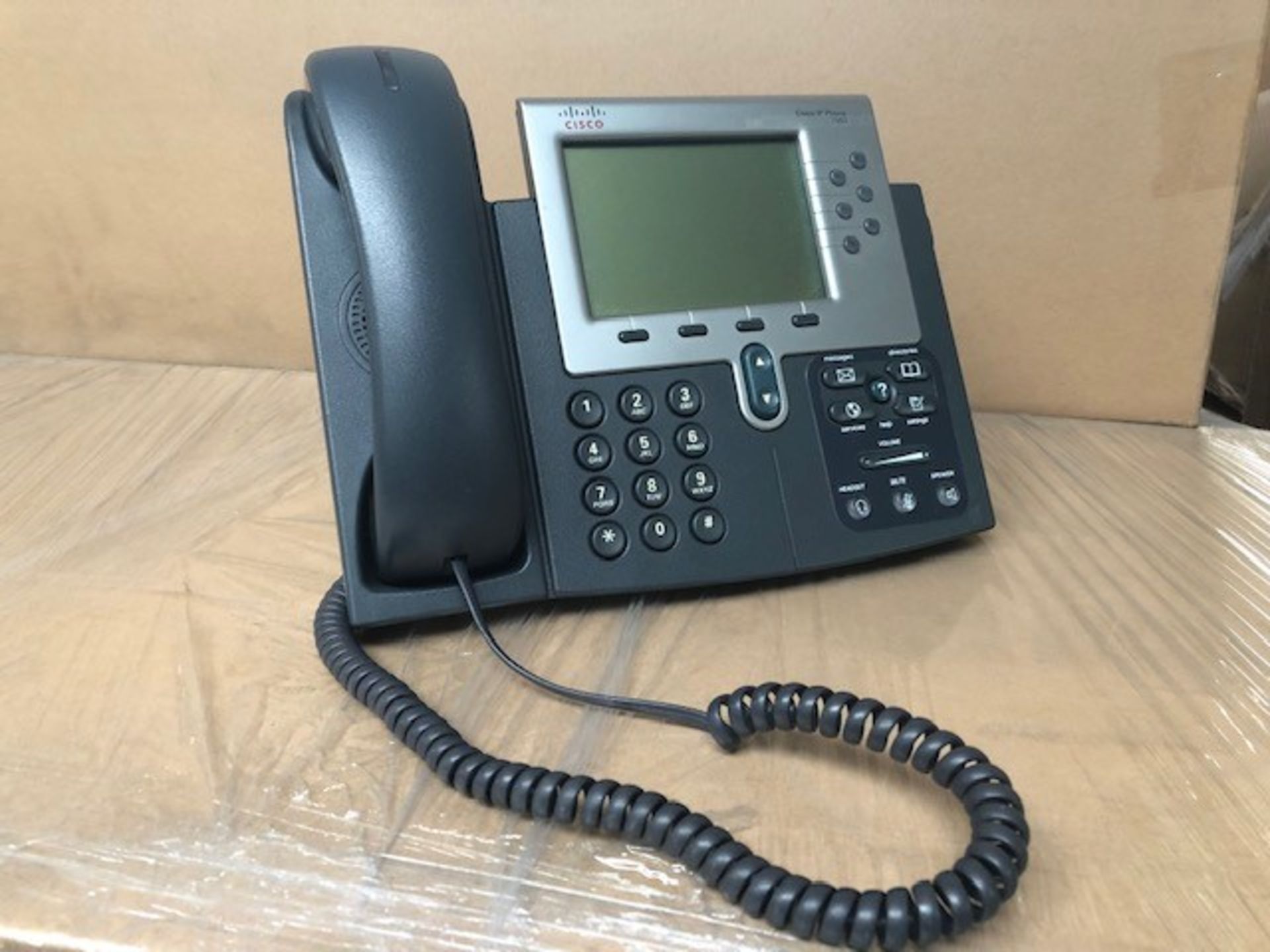 Tested & Working – Cisco 7962 IP Desk Phone - Items 100 - RRP £2,500.00
