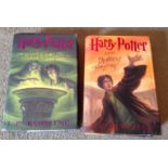 Two hardback American first editions Harry Potter