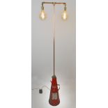 Tall Electric Vintage Fire Extinguisher Lamp