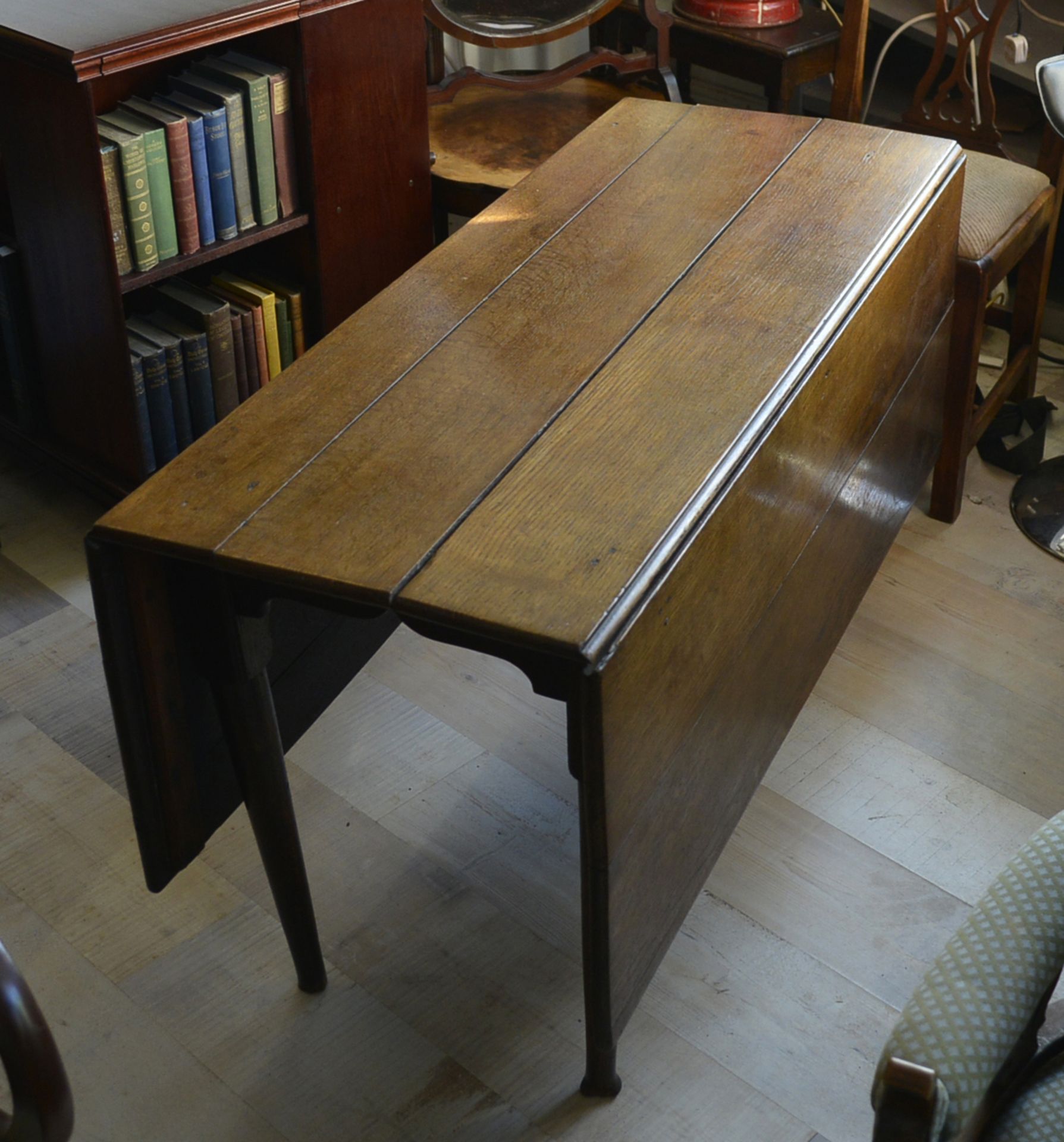 Estate Built 19th Century Rustic Oak Dining Table - Image 3 of 3