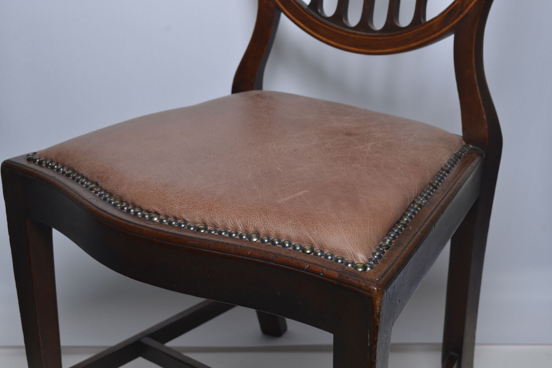 Set of Four Georgian Style Dining Chairs c.1920 - Image 5 of 6