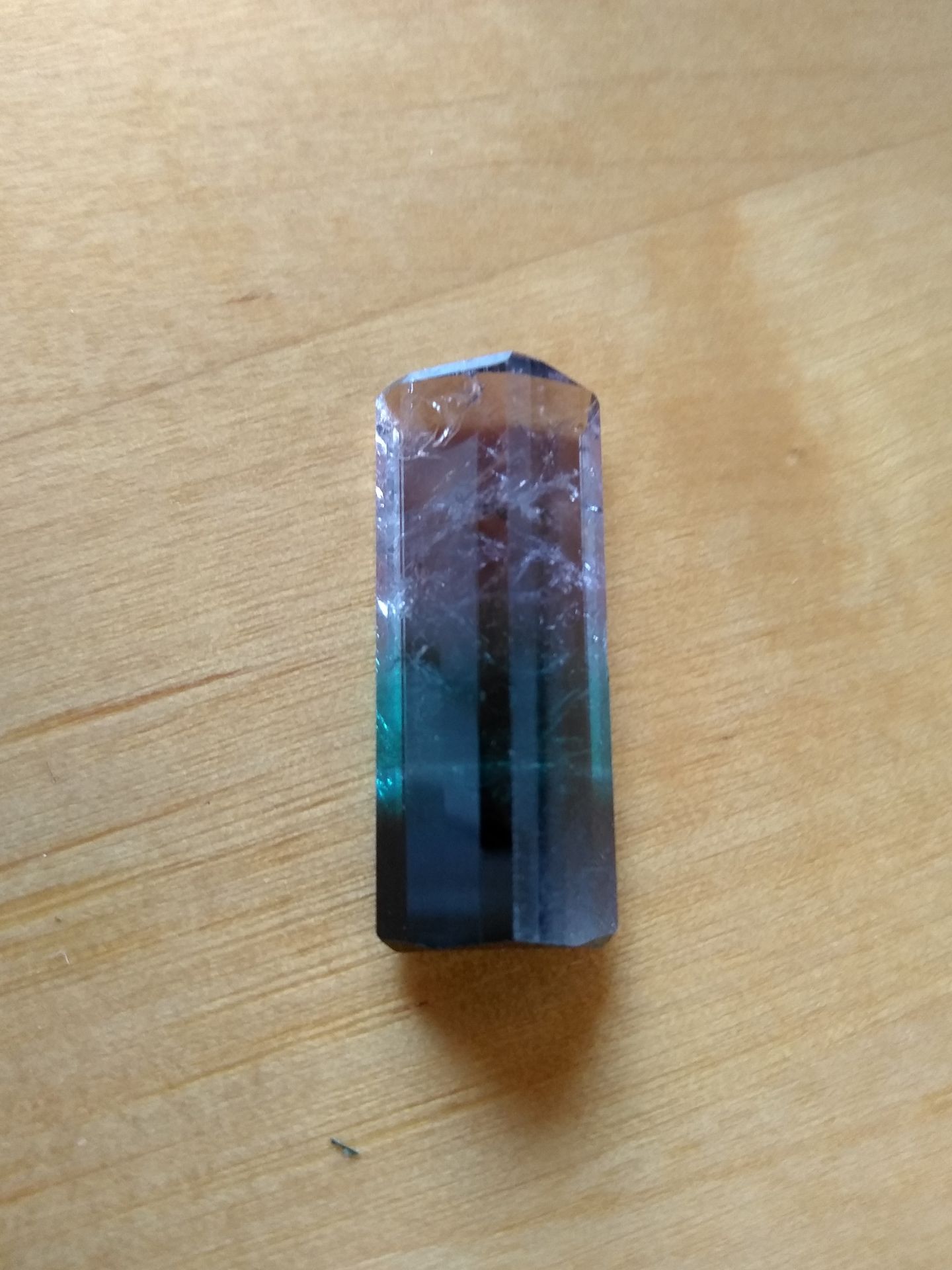 Natural tourmaline bi colour 20.43 carat - Image 3 of 8