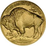 One Ounce Gold $50 Buffalo