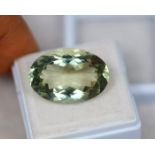 Natural Prasiolite Quartz 15.75 ct