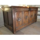 17th century Oak Coffer chest