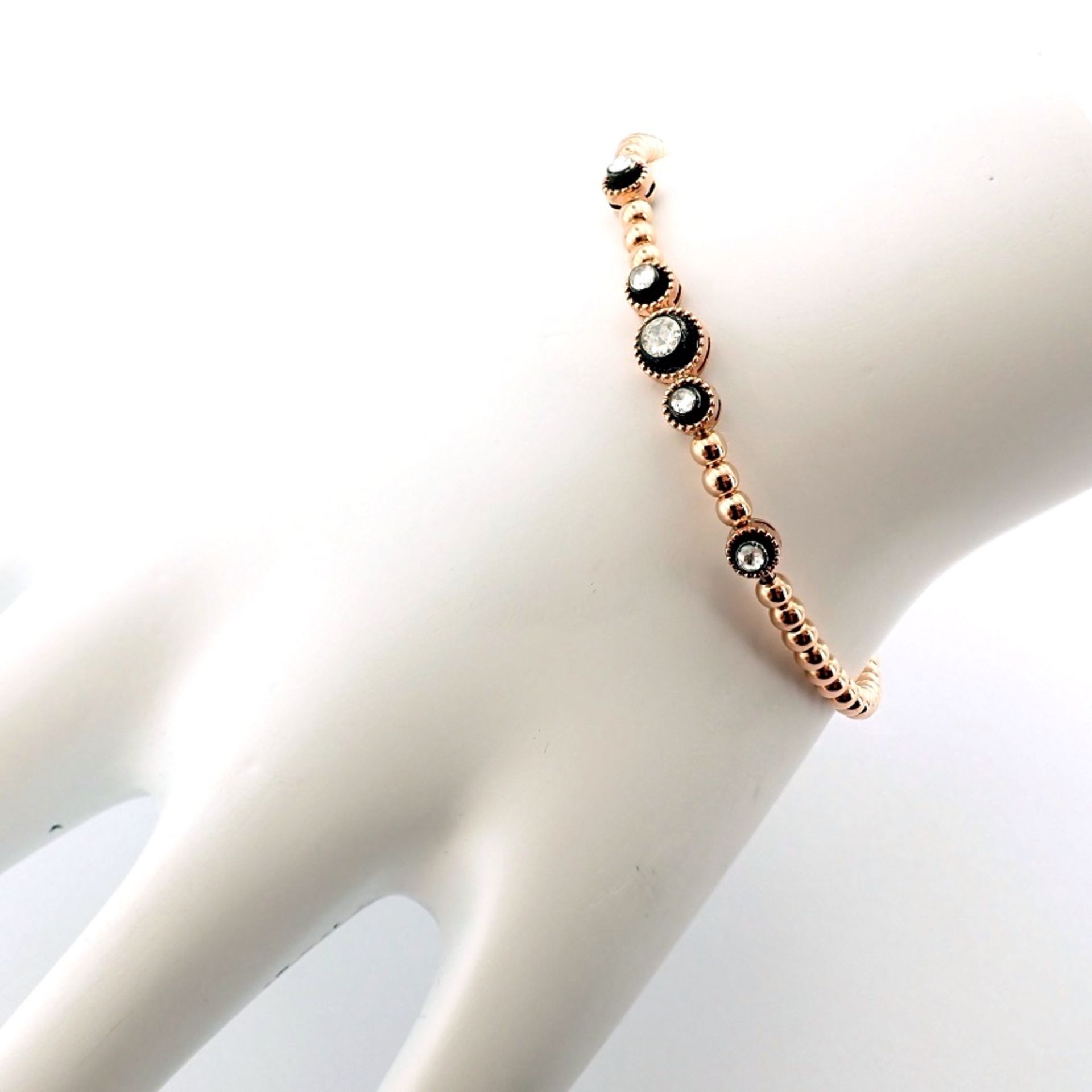 Antique Design Jewellery - 8K Rose / Pink Gold Bracelet (Ref:BE00377) - Image 9 of 10