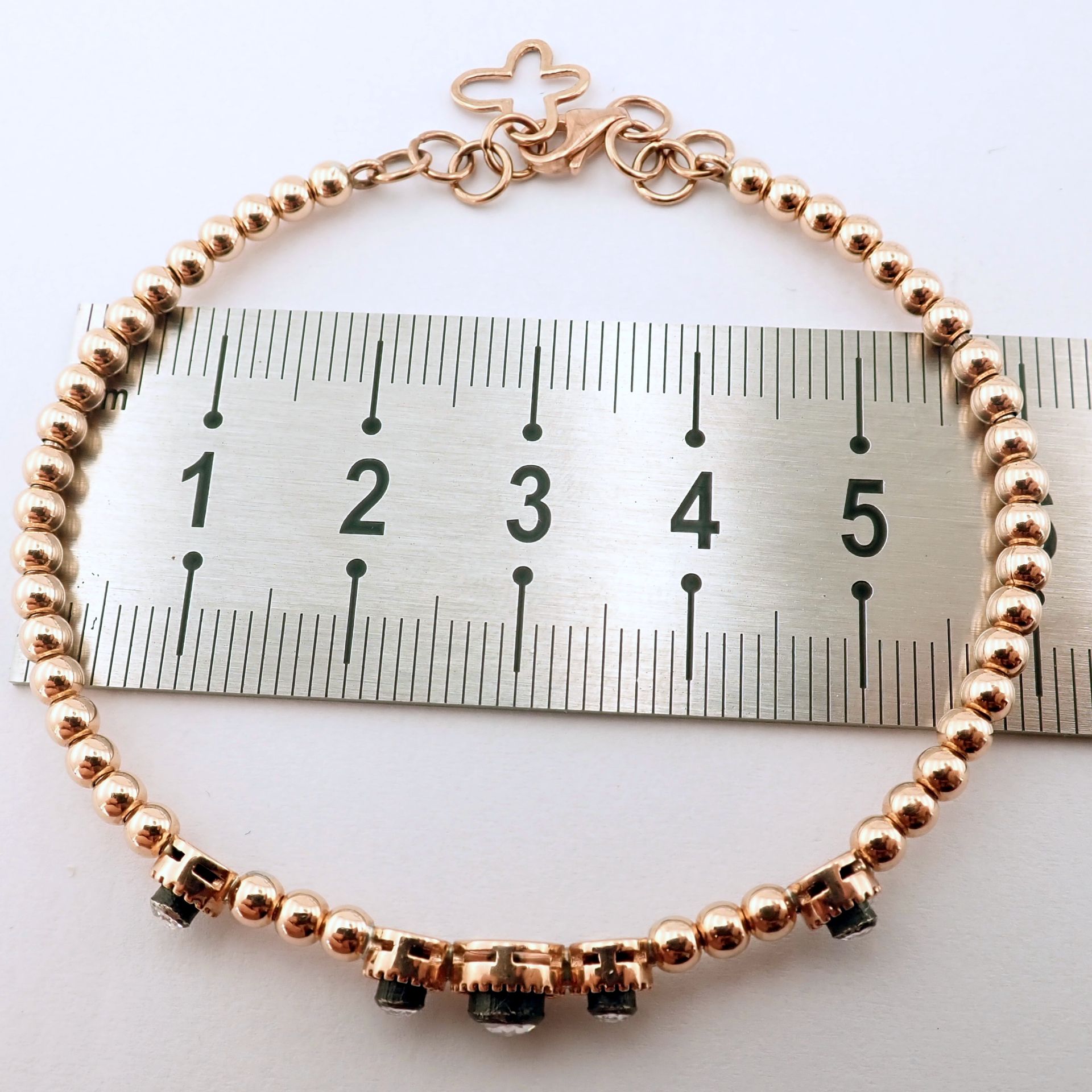 Antique Design Jewellery - 8K Rose / Pink Gold Bracelet (Ref:BE00377) - Image 2 of 10