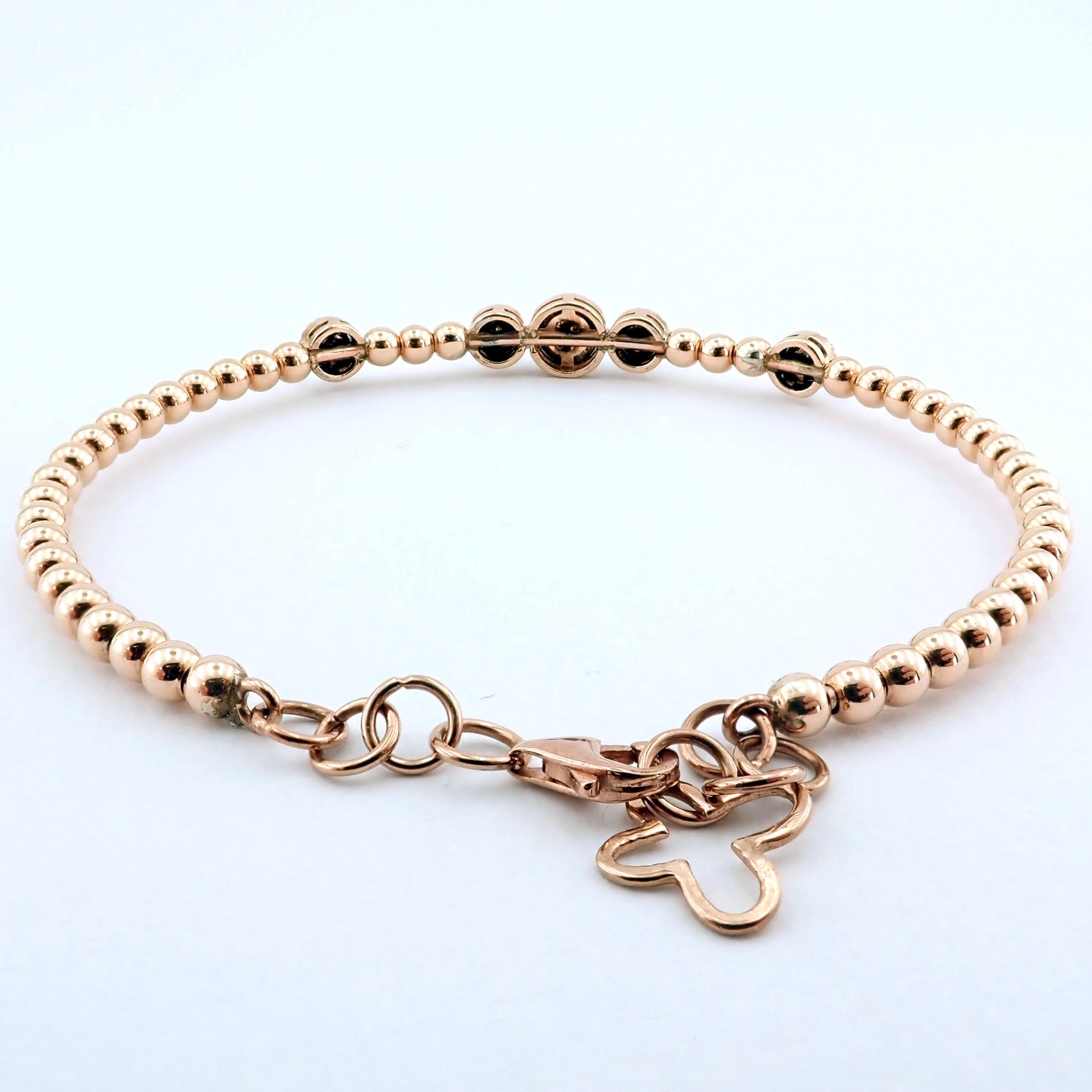 Antique Design Jewellery - 8K Rose / Pink Gold Bracelet (Ref:BE00377) - Image 5 of 10