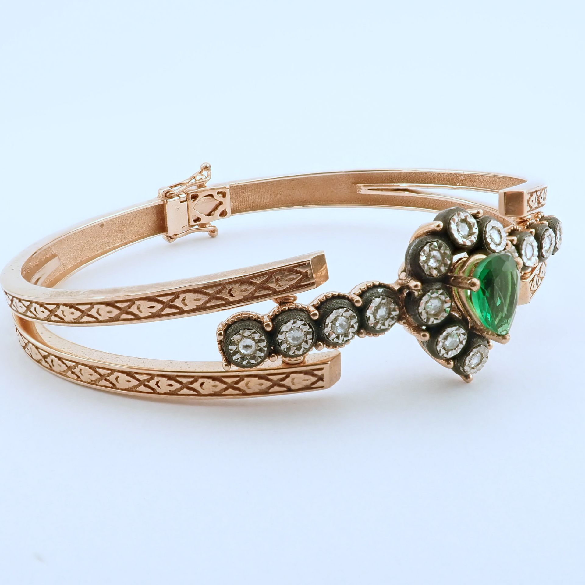 Antique Design Jewellery - 8K Rose / Pink Gold Bracelet (Ref:BE00340) - Image 3 of 12