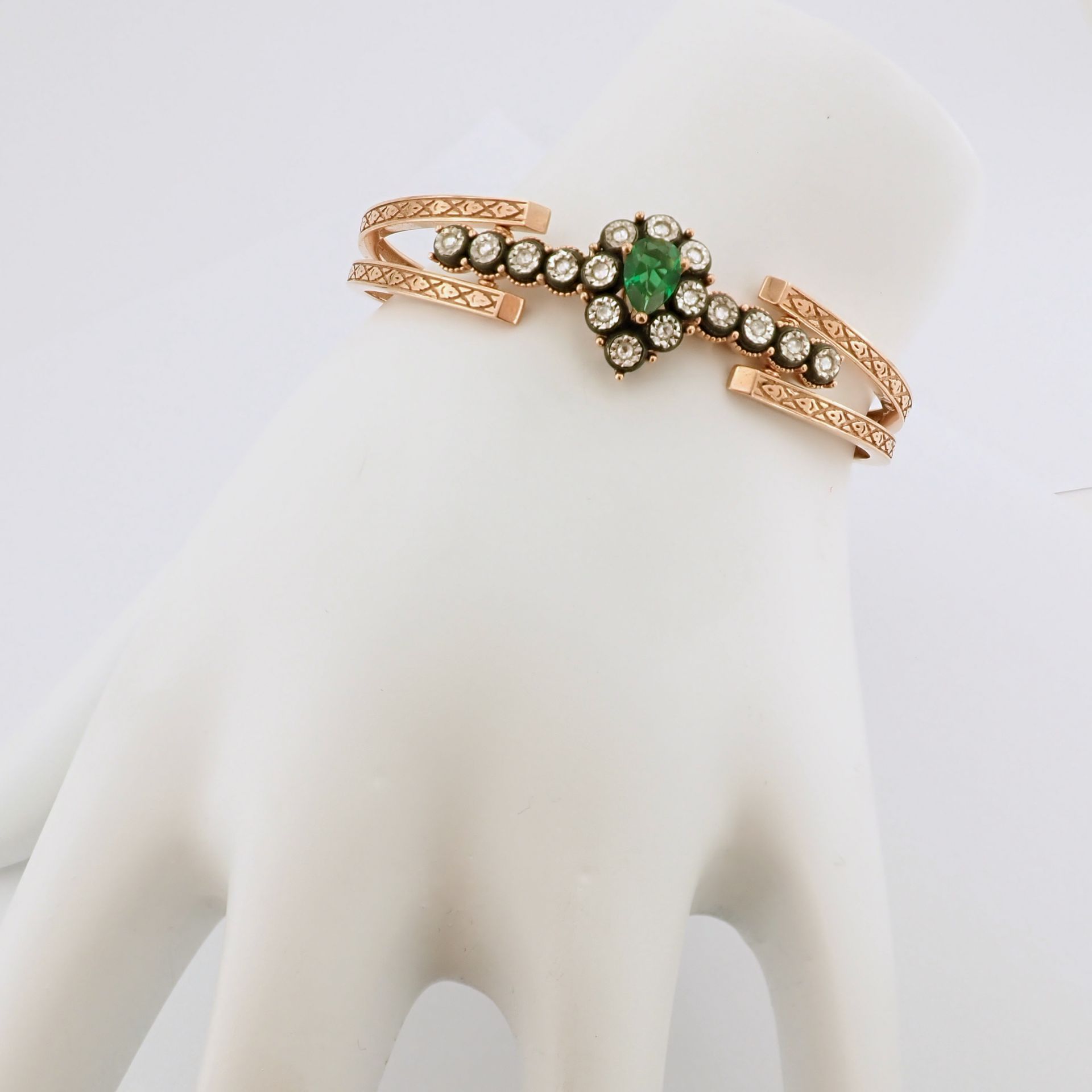 Antique Design Jewellery - 8K Rose / Pink Gold Bracelet (Ref:BE00340) - Image 11 of 12