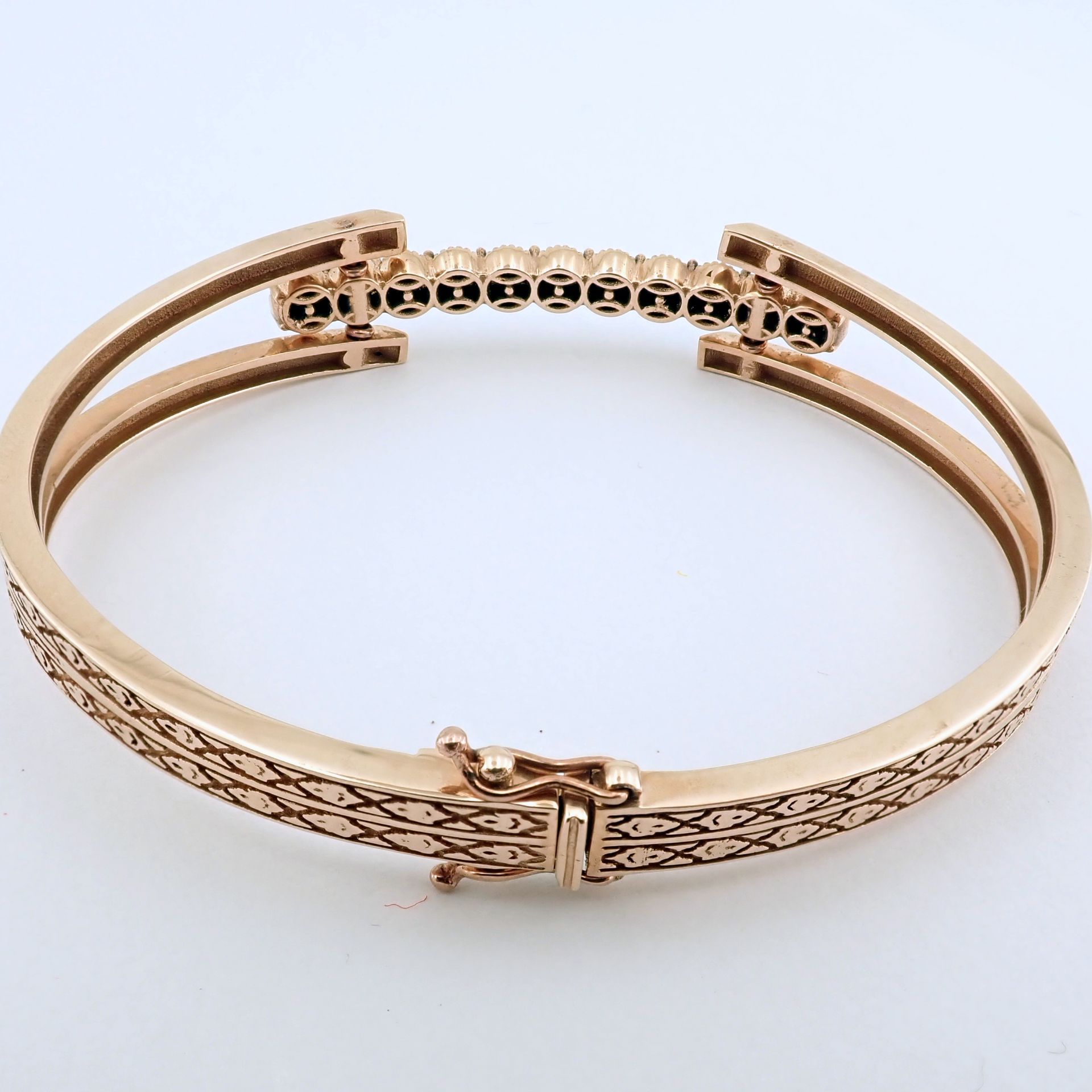 Antique Design Jewellery - 8K Rose / Pink Gold Bracelet (Ref:BE00226) - Image 9 of 13