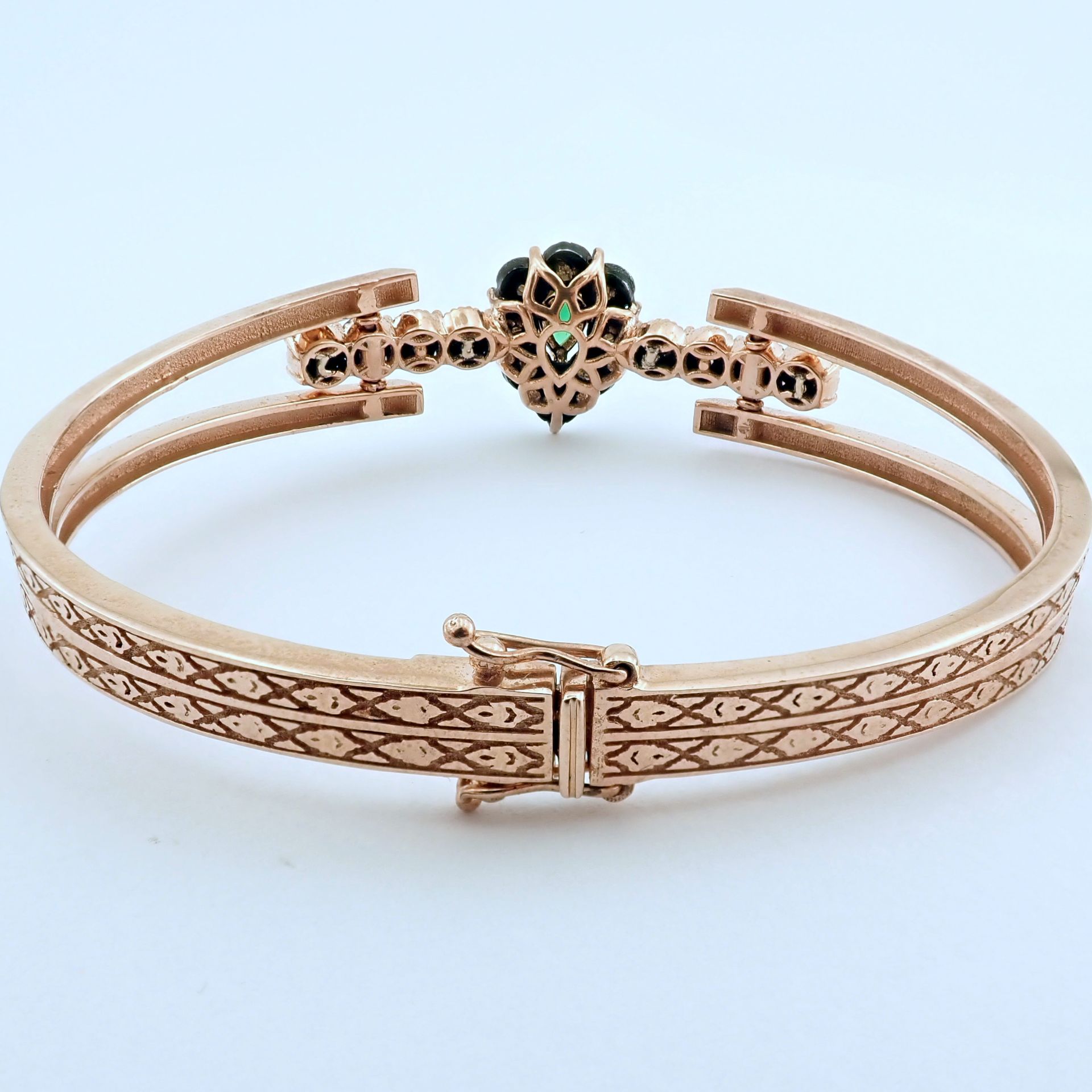 Antique Design Jewellery - 8K Rose / Pink Gold Bracelet (Ref:BE00340) - Image 8 of 12