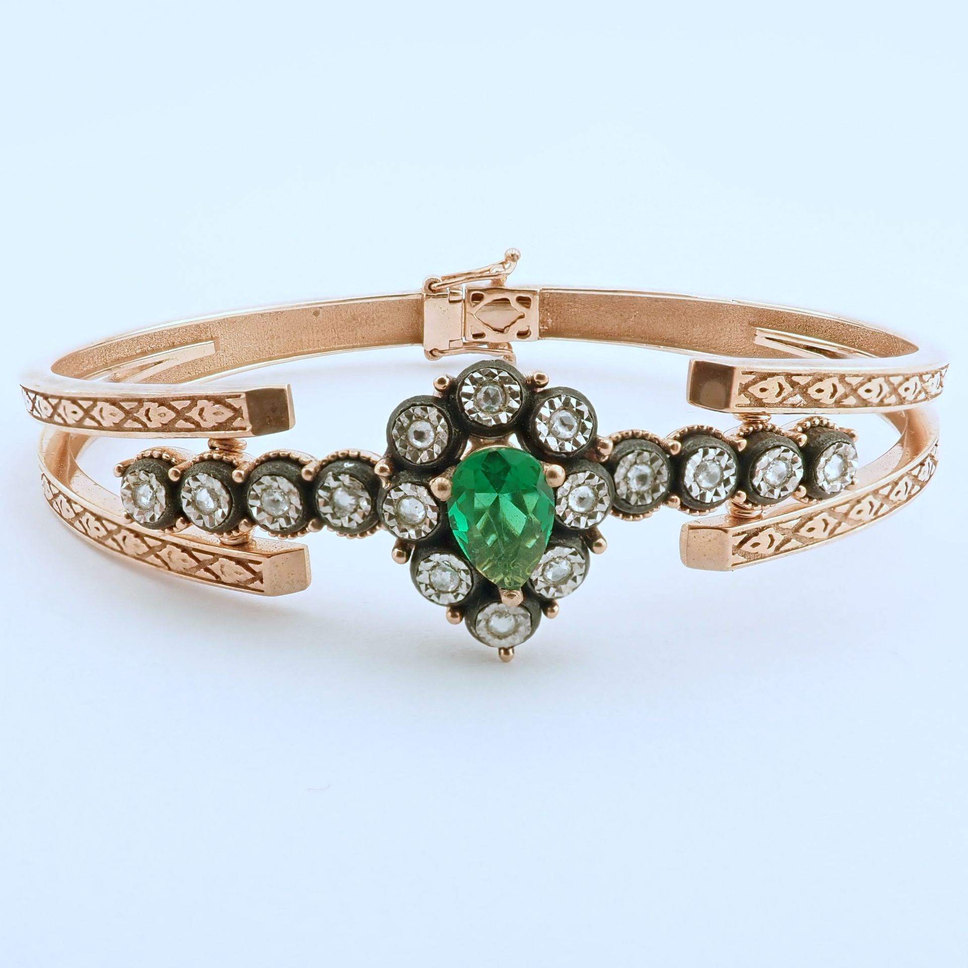 Antique Design Jewellery - 8K Rose / Pink Gold Bracelet (Ref:BE00340) - Image 4 of 12