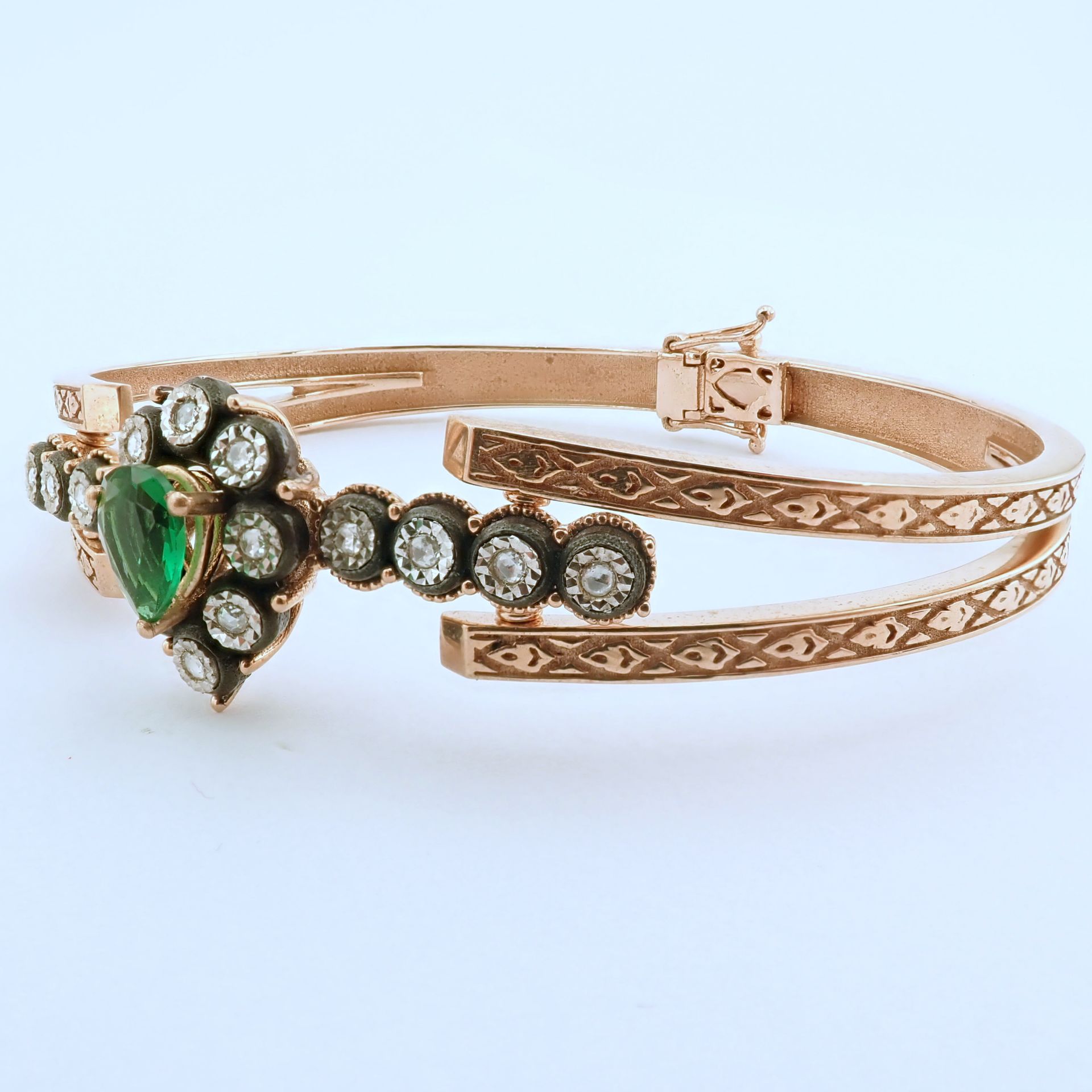 Antique Design Jewellery - 8K Rose / Pink Gold Bracelet (Ref:BE00340) - Image 5 of 12