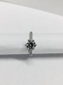 Platinum Diamond Solitaire Ring,0.50ct Brilliant cut diamond H colour S1 clarity ,Platinum diamond