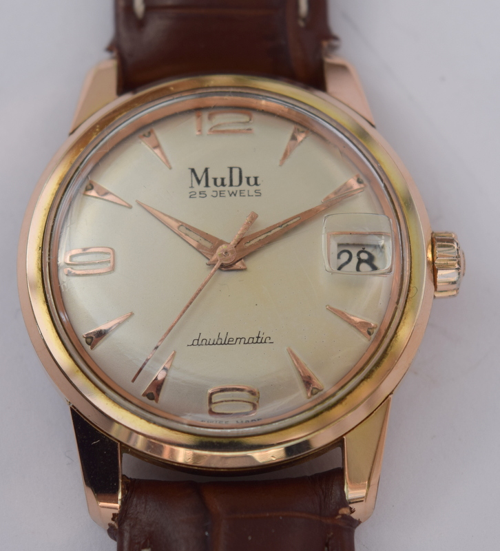 MuDu Rolled Gold Doublematic Watch - Image 3 of 7