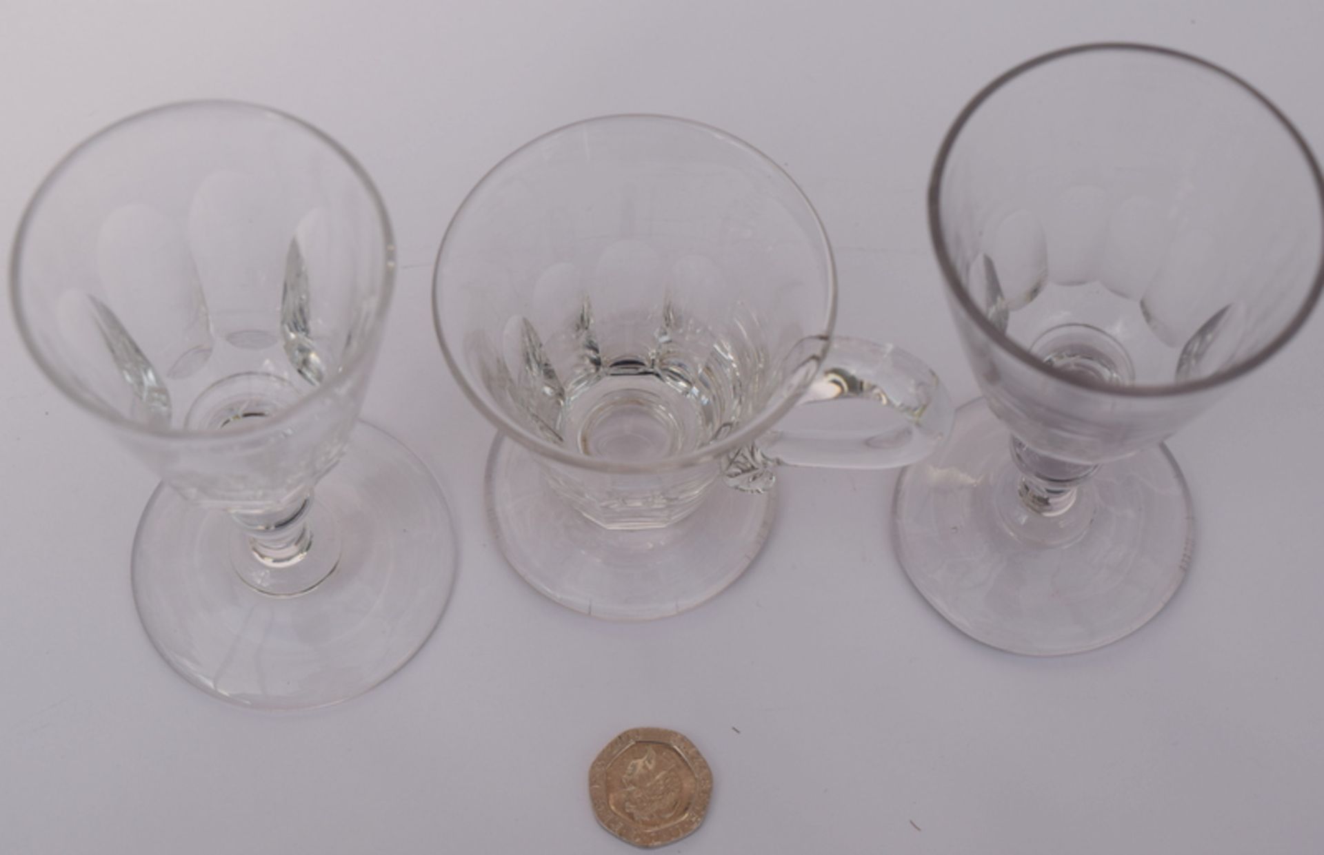 3 Victorian Wine Glasses - Image 2 of 5