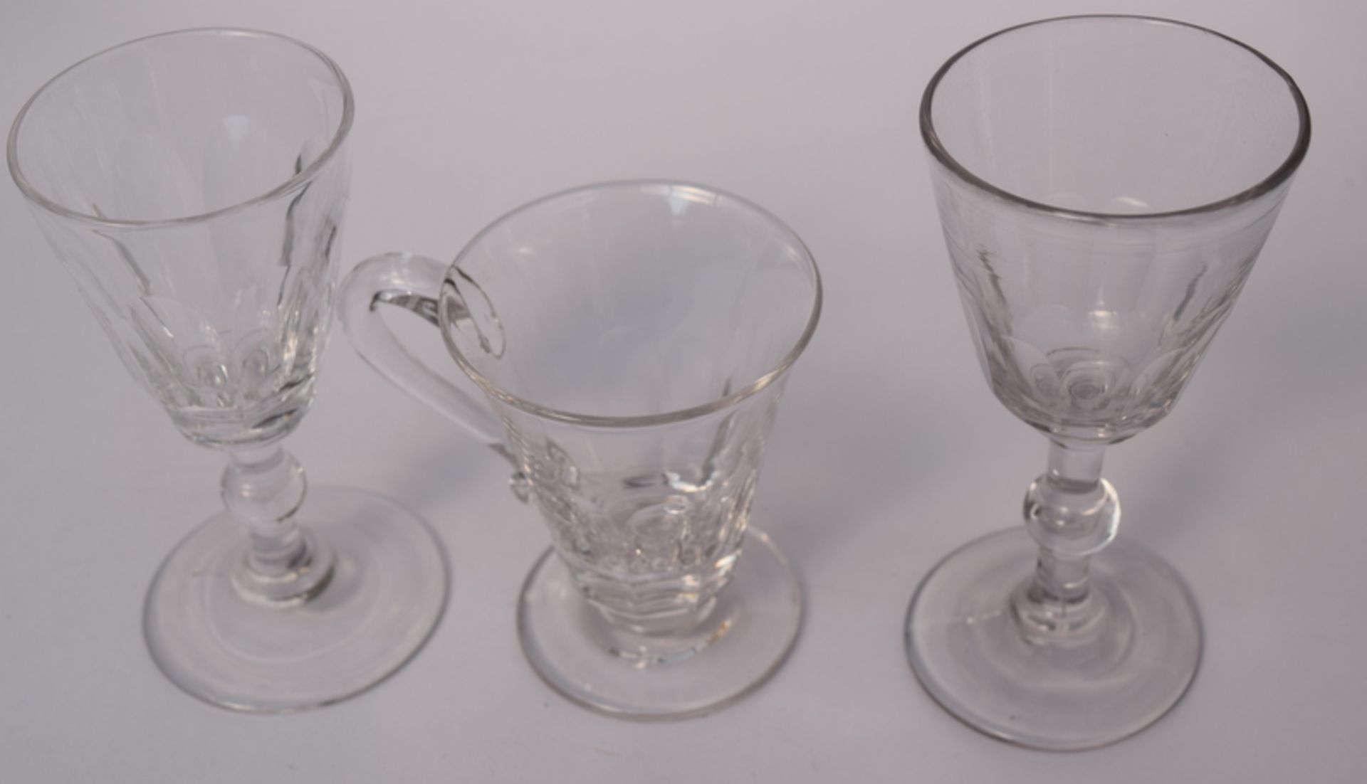 3 Victorian Wine Glasses - Image 5 of 5