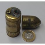 WW1 Brass Trench Art Lighter