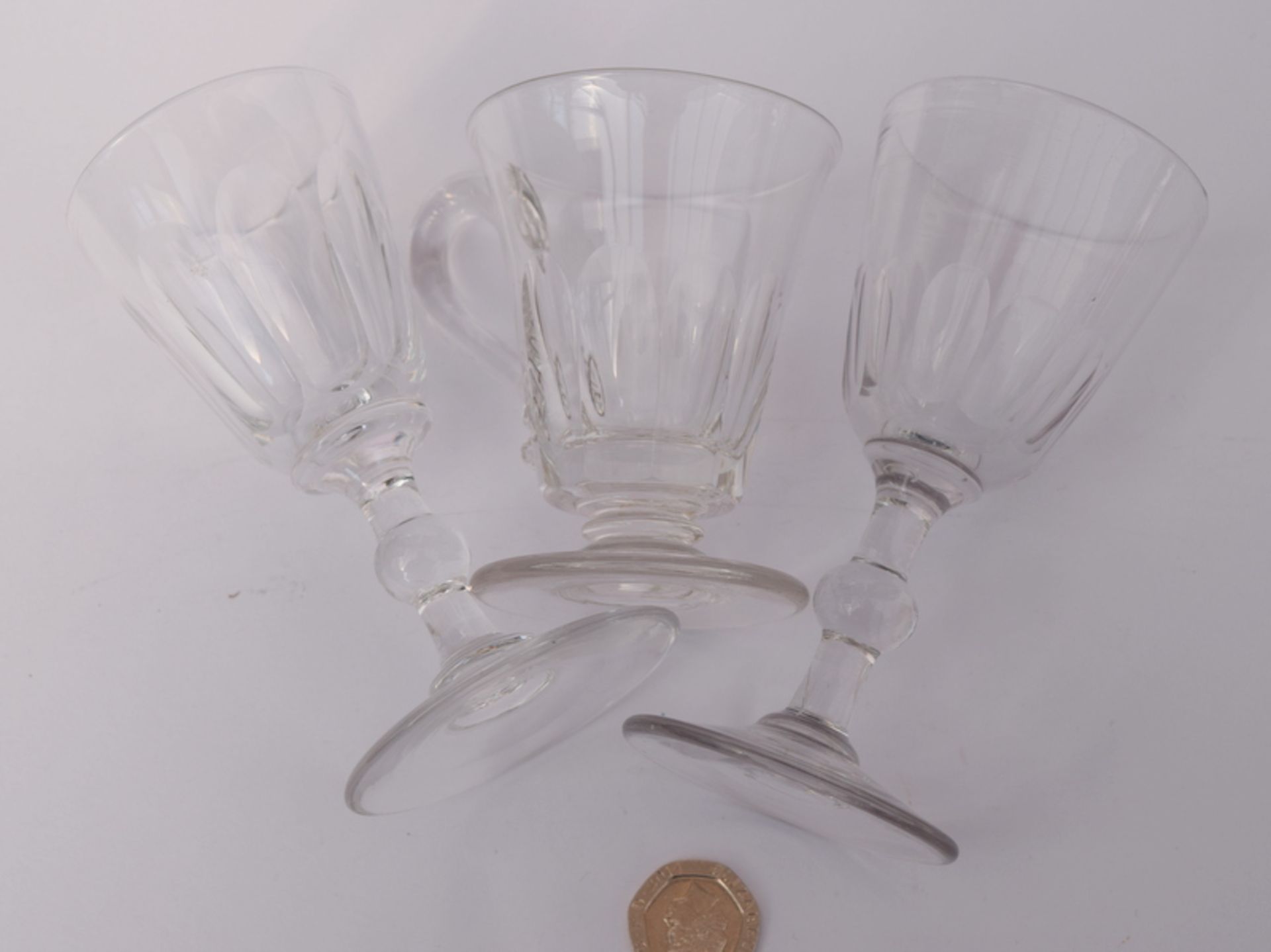 3 Victorian Wine Glasses - Image 4 of 5