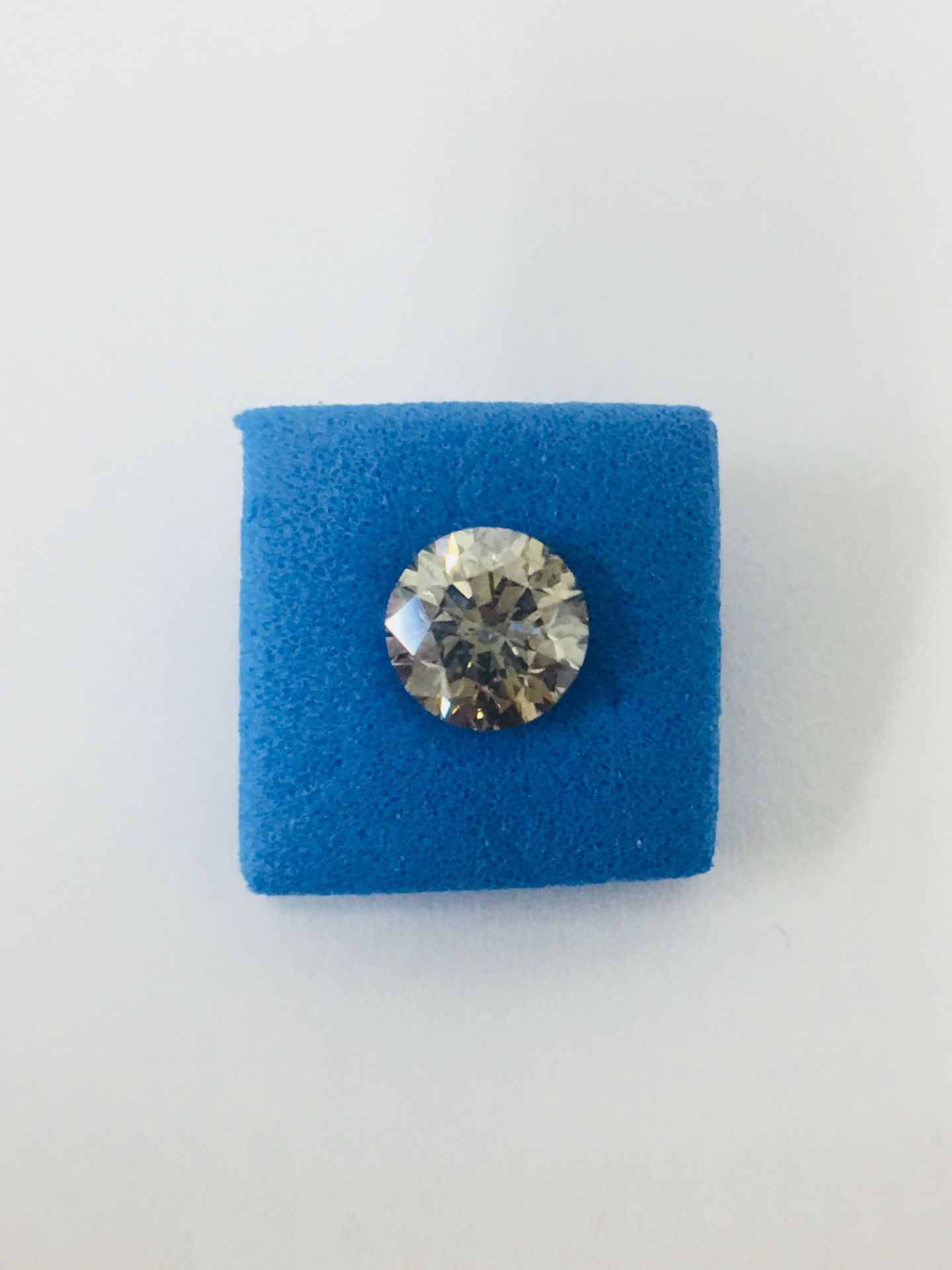 1.12ct Brilliant cut Natural diamond,K colour,i1 clarity,clarity enhanced - Image 3 of 3