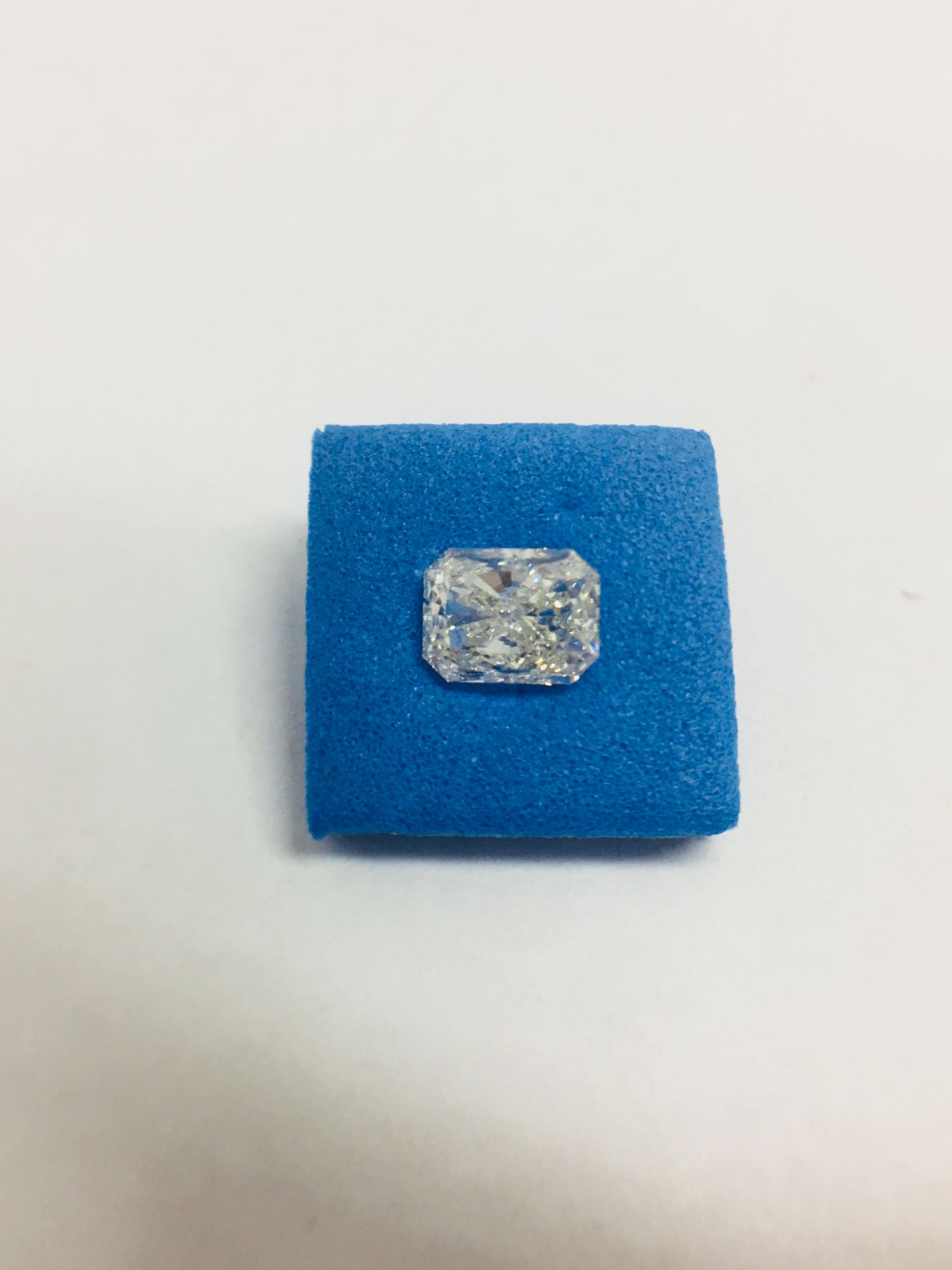 1.02ct Radiant cut Diamond,J Coloured,si2 clarity,clarity enhanced