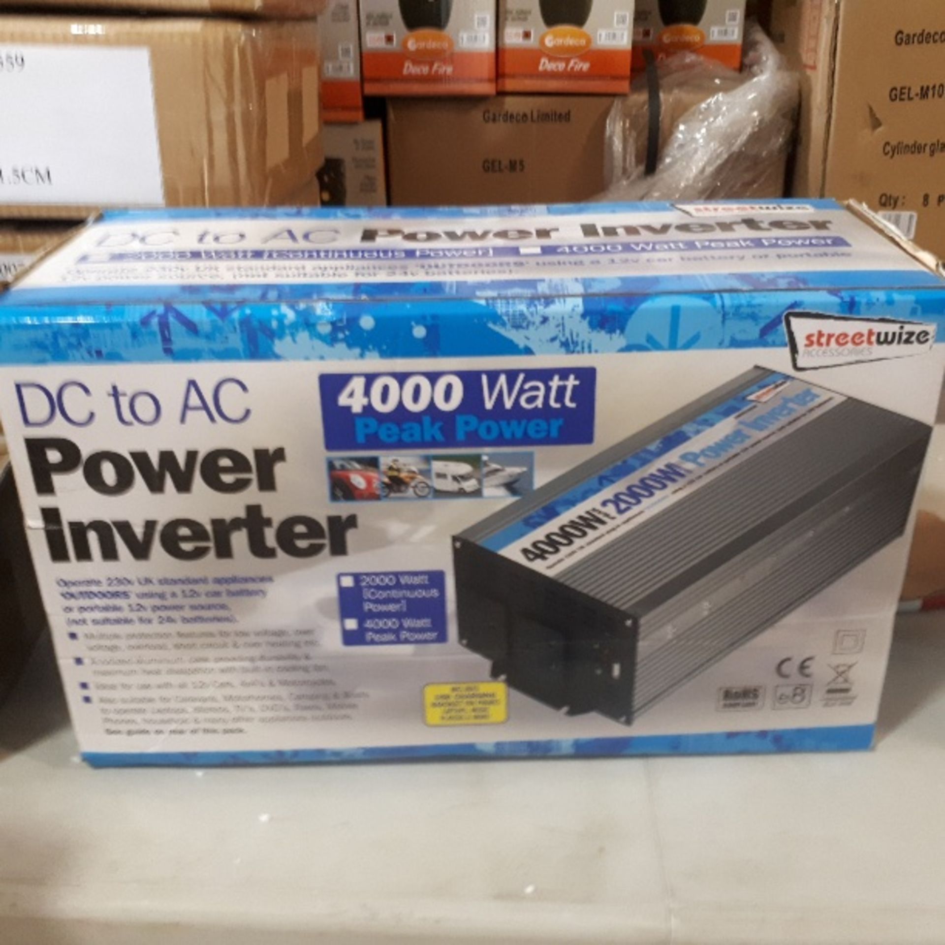 Streetwise Accessories 4000watt DC to AC power inverter