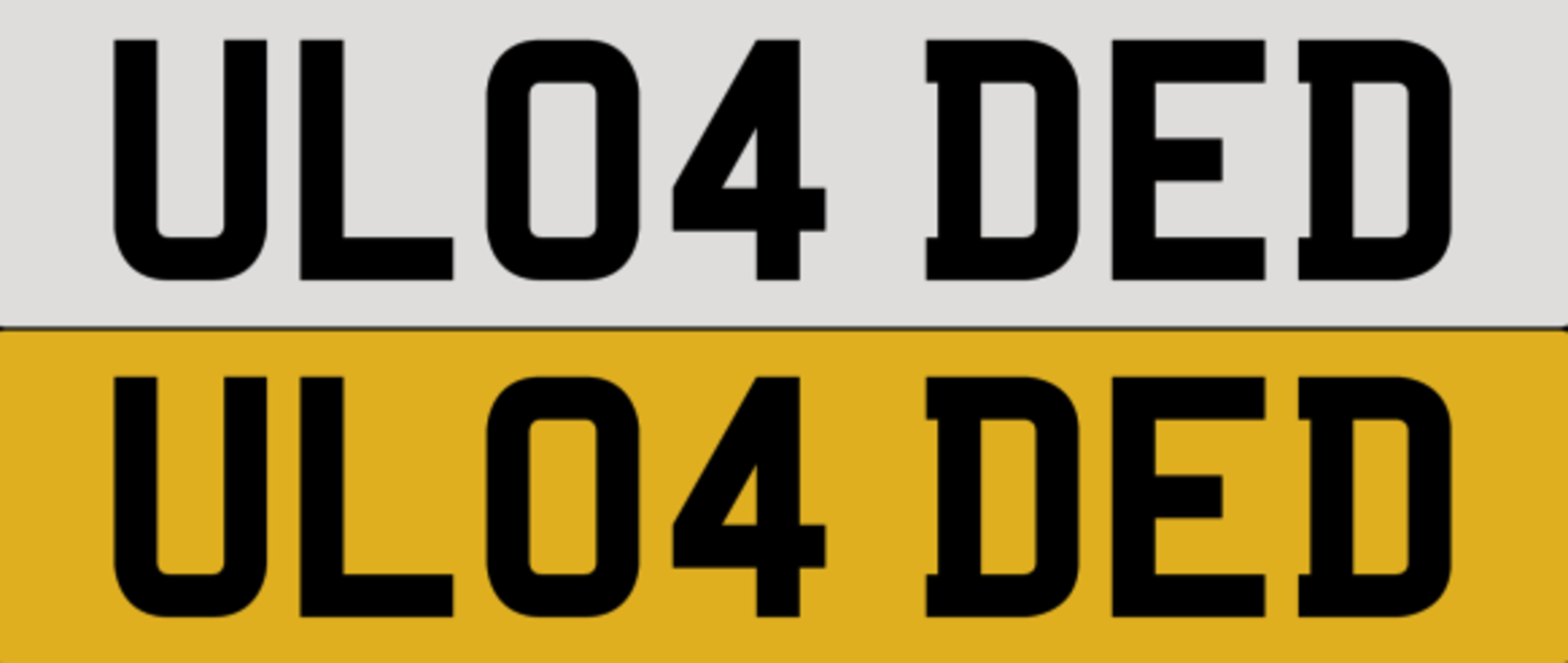 UL 04 DED on DVLA retention, ready to transfer