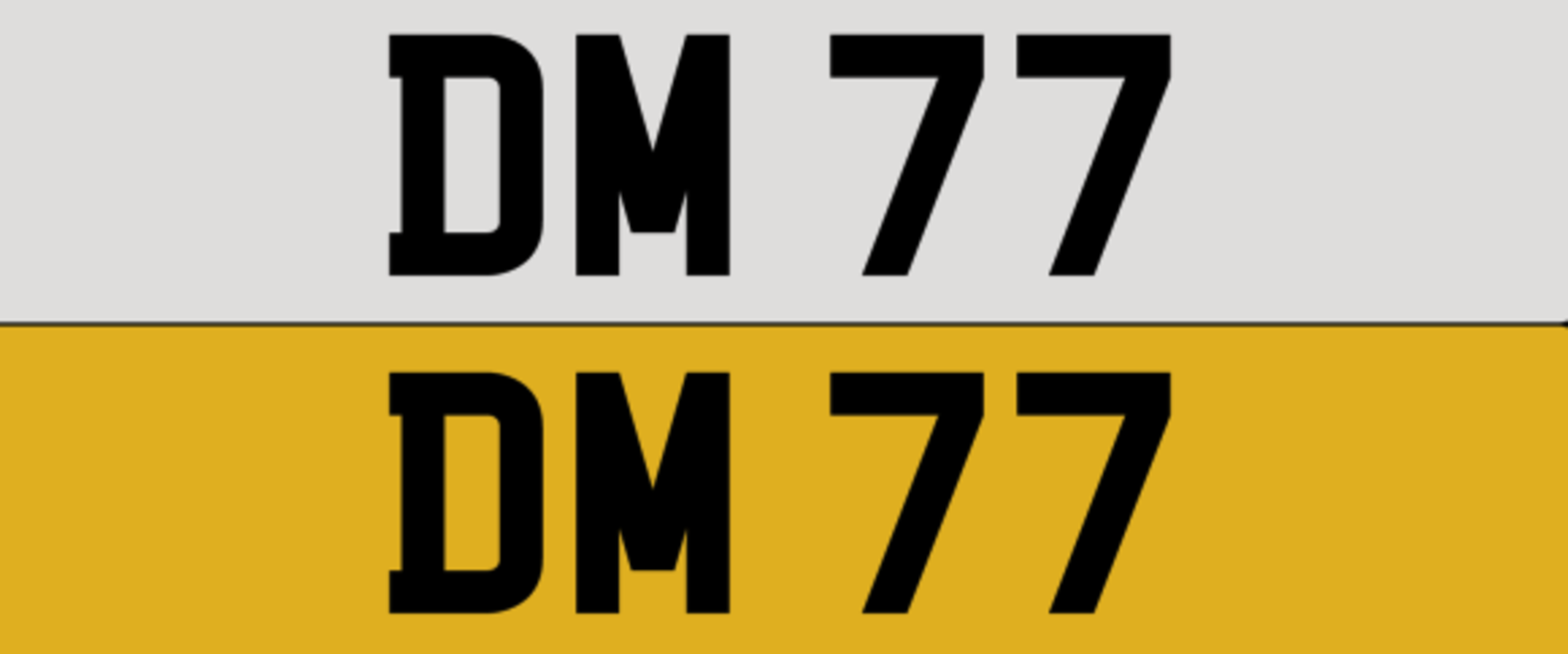 DM 77 on DVLA retention, ready to transfer