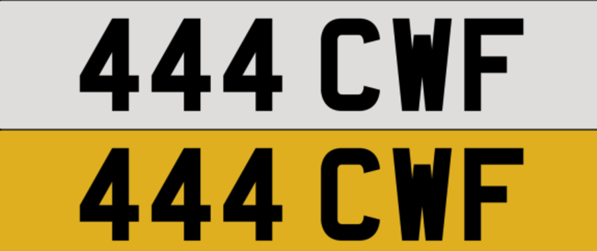 444 CWF on DVLA retention, ready to transfer