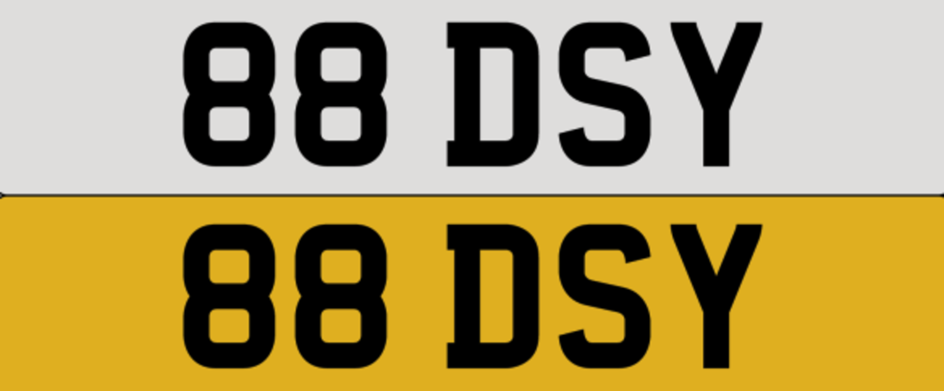 88 DSY on DVLA retention, ready to transfer