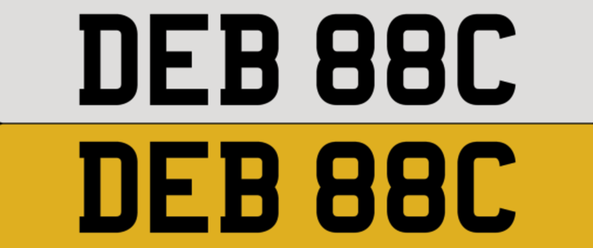 DEB 88C on DVLA retention, ready to transfer