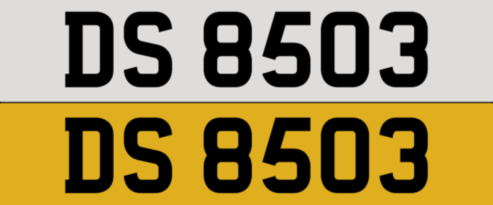 DS 8503 on DVLA retention, ready to transfer