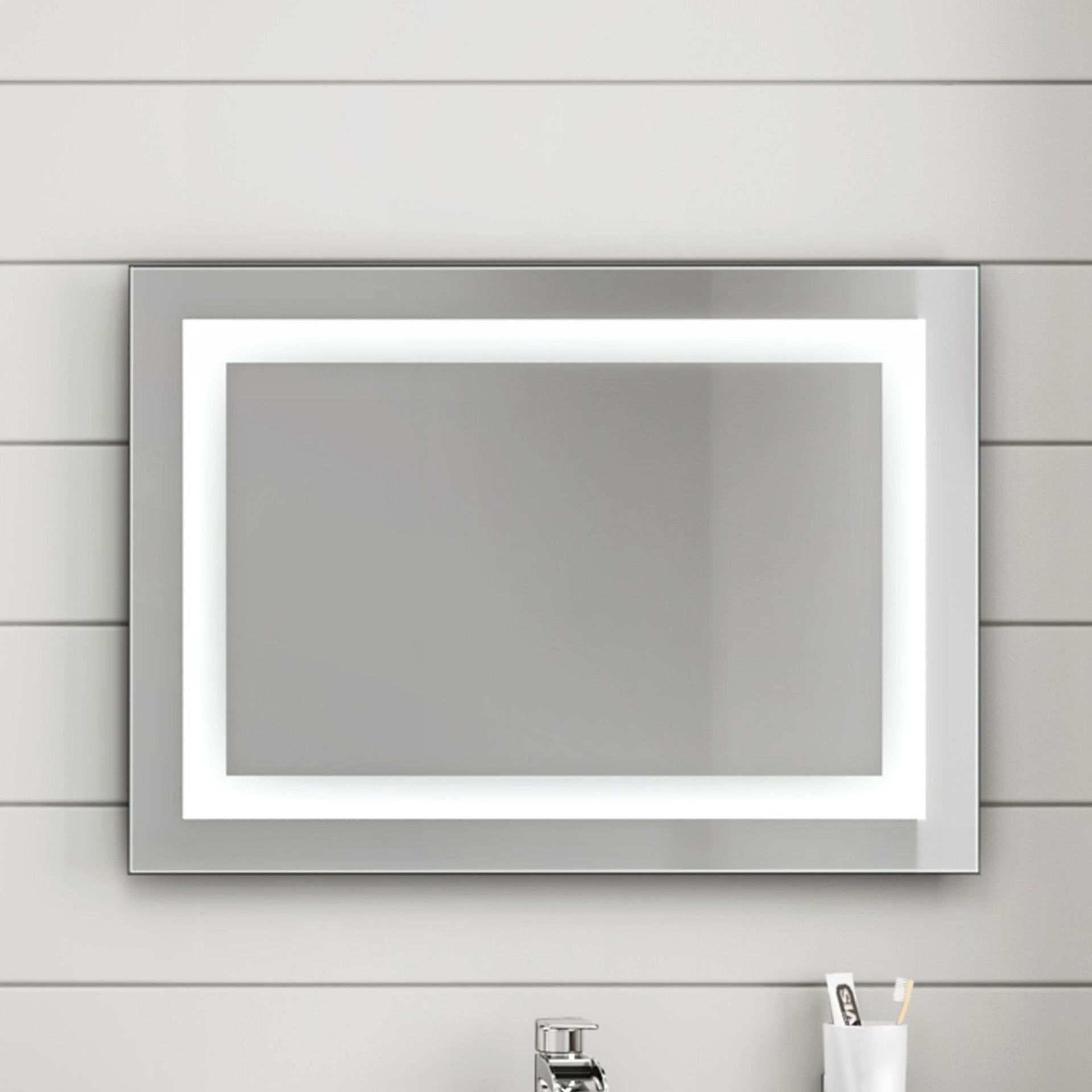 (PT35) 500x700mm Nova Illuminated LED Mirror. RRP £349.99. We love this because it is the perfect - Image 6 of 6