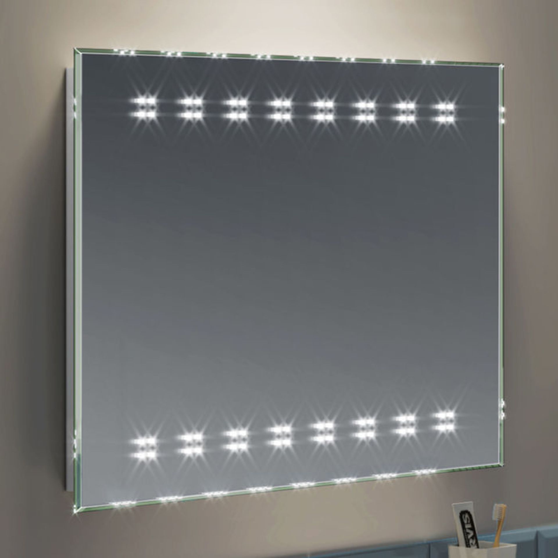 (PT112) 500x700mm Galactic Designer Illuminated LED Mirror. RRP £349.99. Energy efficient LED - Image 2 of 6