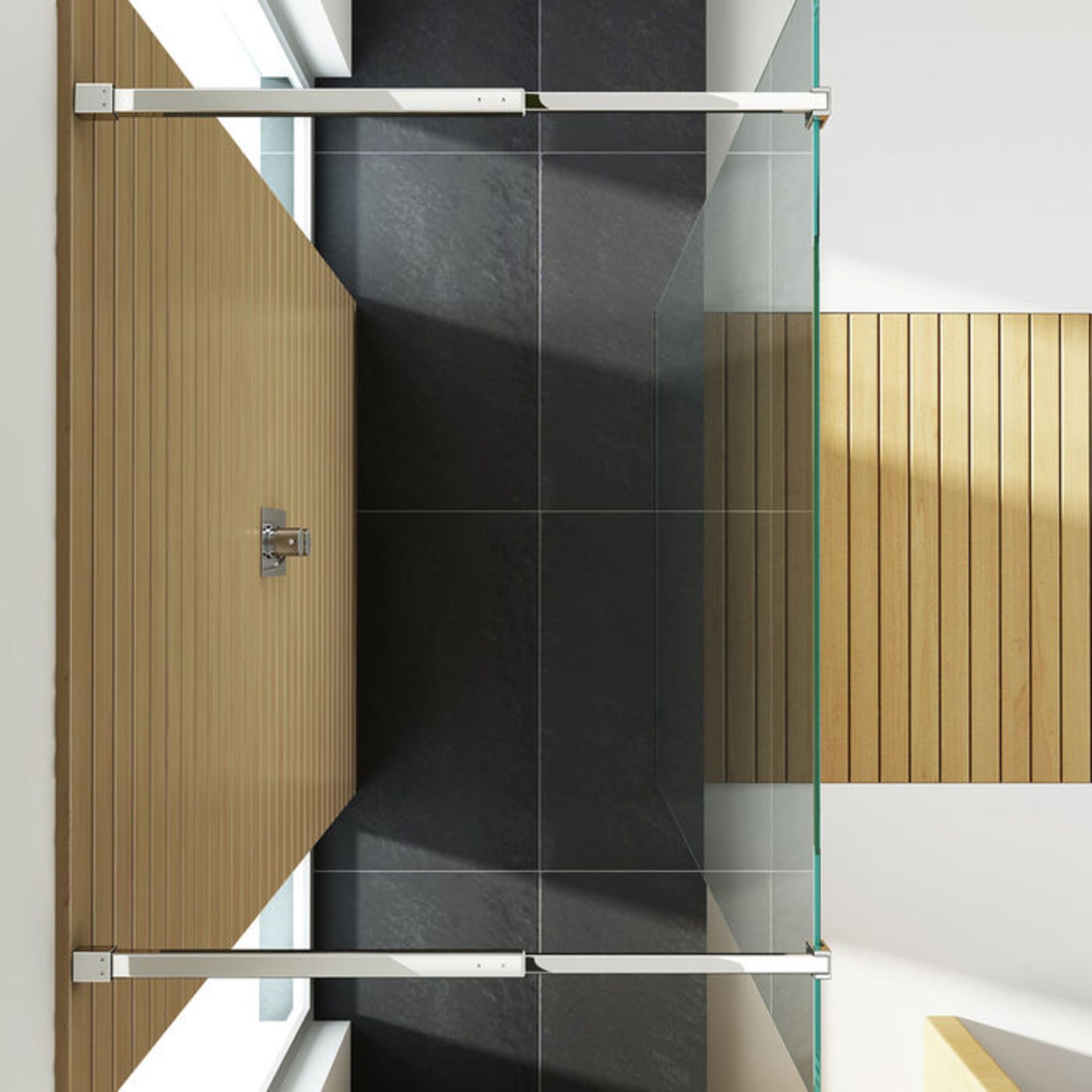 (PT236) 1200mm - 8mm - Designer EasyClean Walk Through Panel. RRP £499.99. Introducing The Hotel - Image 3 of 5