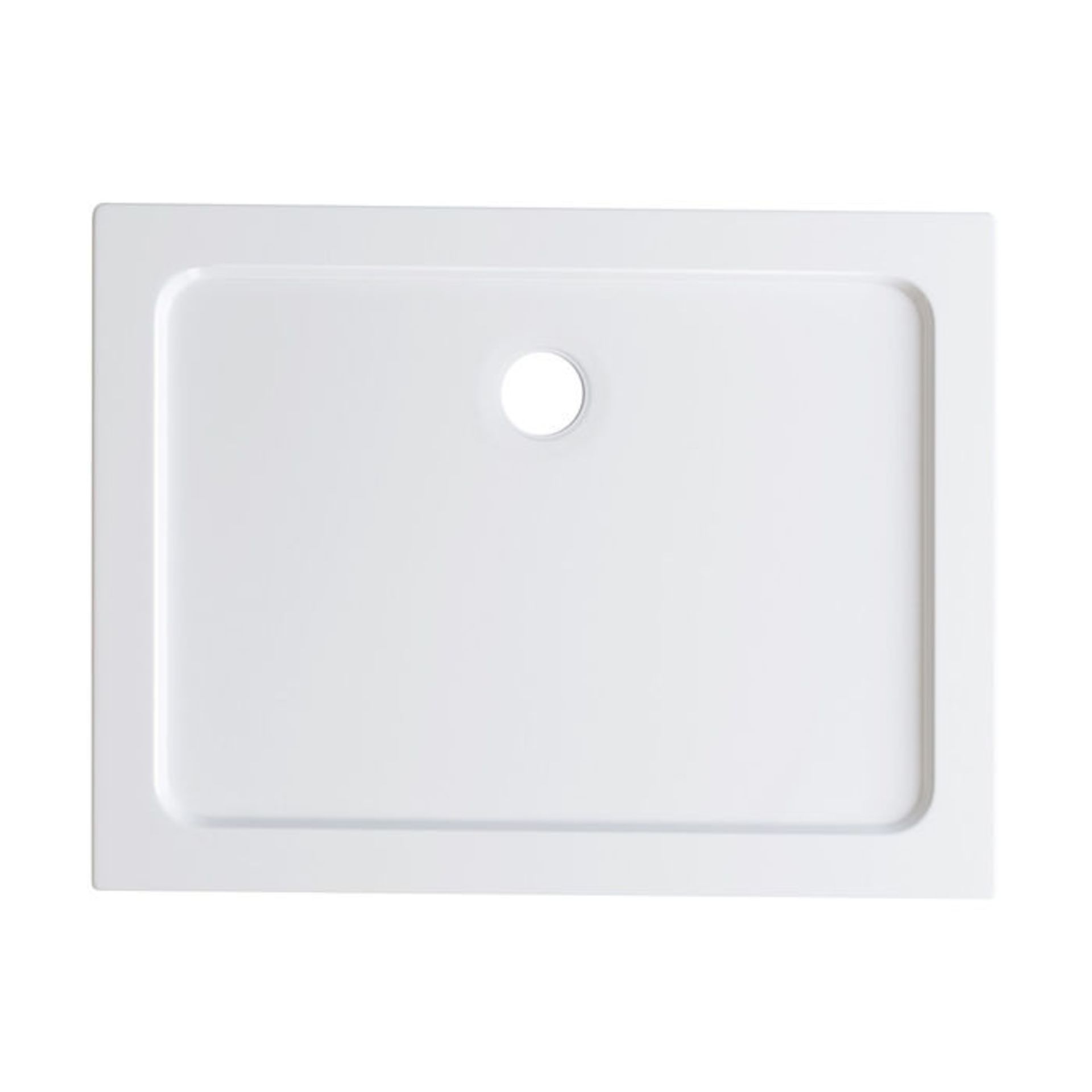 (PT46) 1000 x 760mm Rectangular Stone Shower Tray - Ultra Slim. Low profile ultra slim design Gel