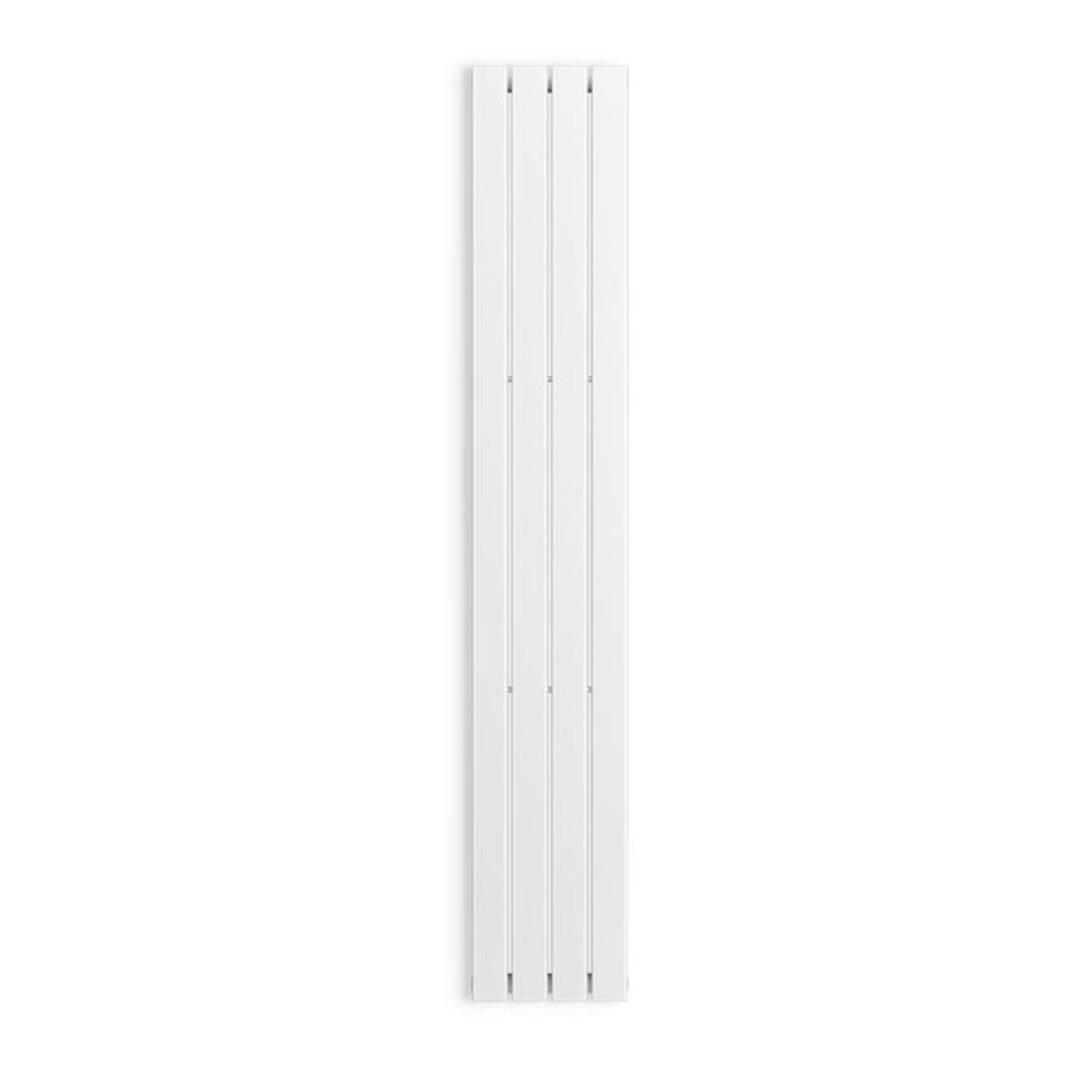 (ND122) 1800x300mm Essential Range - White Panel Vertical Radiator RRP £210.00. Made from low carbon - Image 3 of 3