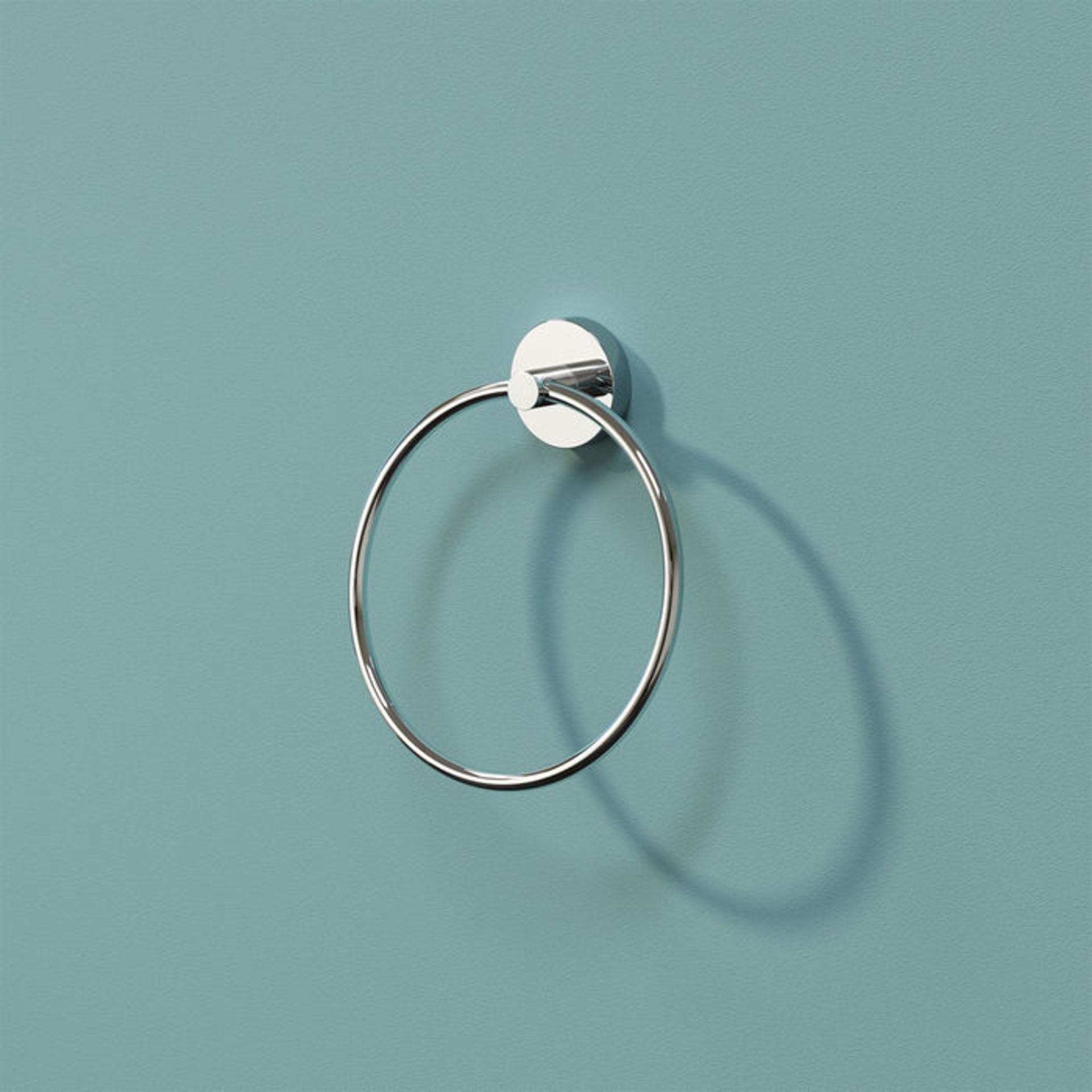 (CP100) Finsbury Towel Ring. Simple yet stylish Completes your bathroom with a little extra - Image 3 of 3