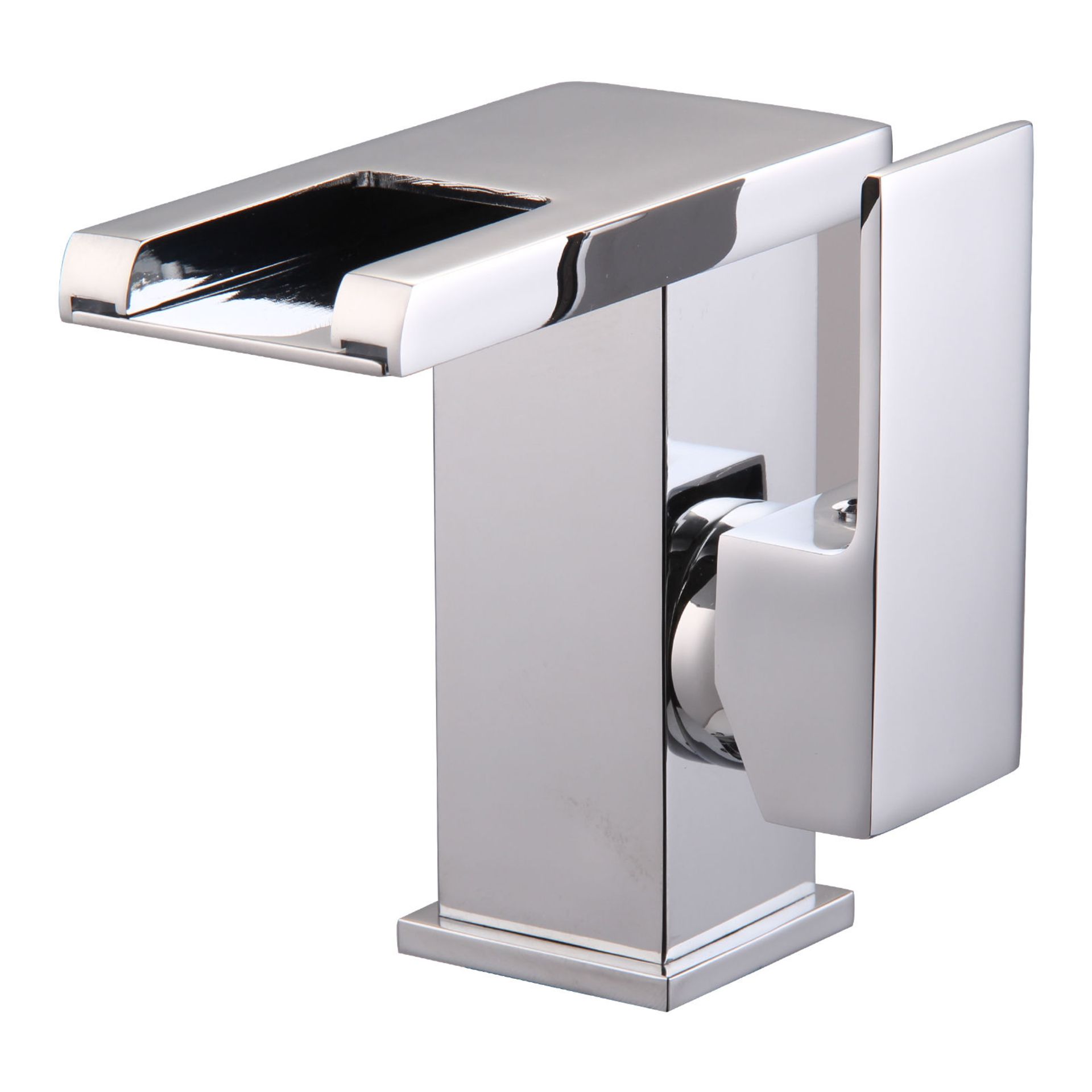 (CP140) LED Waterfall Bathroom Basin Mixer Tap. RRP £229.99. Easy to install and clean. All copper - Image 2 of 3