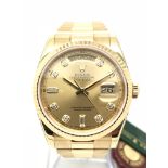 2006 Rolex Day Date 118238. Box & Papers with Rolex Warranty