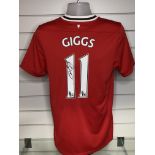 Ryan Giggs Signed Shirt
