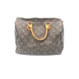 Louis Vuitton Speedy 30 Boston Handbag