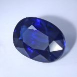 GIA Certified 12.17 ct. Royal Blue Sapphire - MADAGASCAR