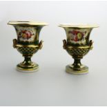 Small Pair Of Campana Urn Vases. Early 19thC