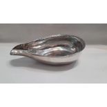 1796 Silver Pap Boat By Peter & Ann Bateman