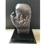 Floyd Mayweather Signed Glove In Display Case