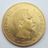 France 10 Francs 1857. A Napoleon III - Gold Coin