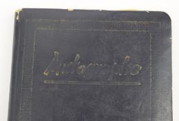 Small 1960s Autograph Book Status Quo Manfred Mann